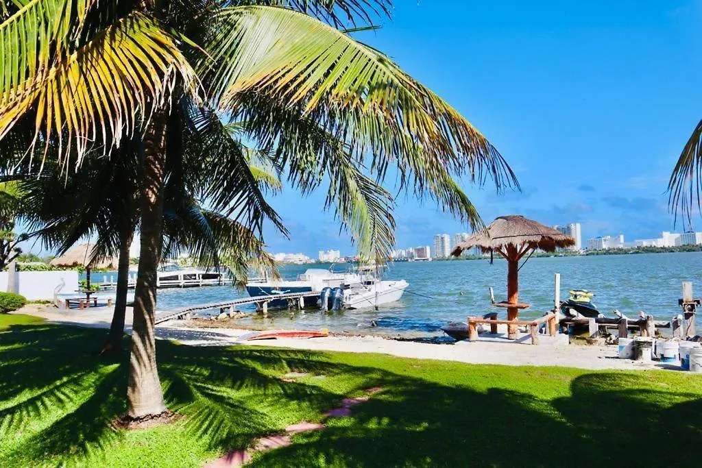 Confortable Apto De 2 Hab En Zona Hotelera -Genc4 Cancun Meksika